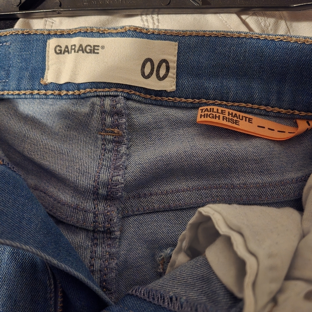 Jeans with stripe embellishment